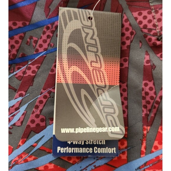 Pipeline Board Shorts Men's Size 36 Surf Swim Stretch Tropical Ocean Unlined NWT - Picture 13 of 13